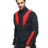 Dainese D-AIR STELVIO D-DRY XT bunda černá/červená vel.46